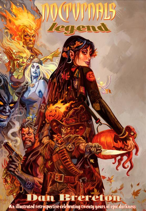 NOCTURNALS: LEGEND- a 20-year retrspective, from Big Wow Art, coming  to shops November 2014